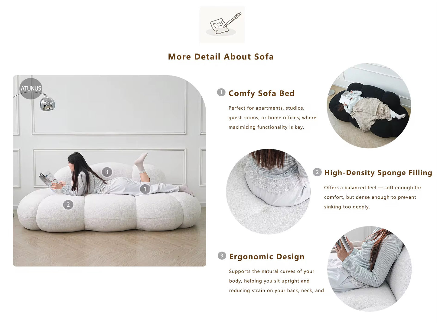 Nordic Sofa Set